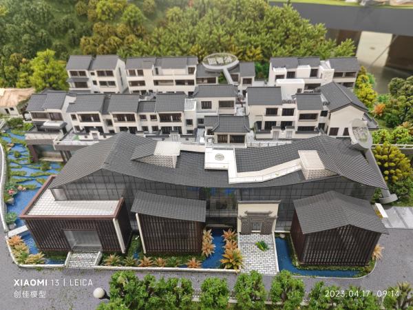 1:450 Jiangnan Water Town Architectural Model Town Chinese Contemporary