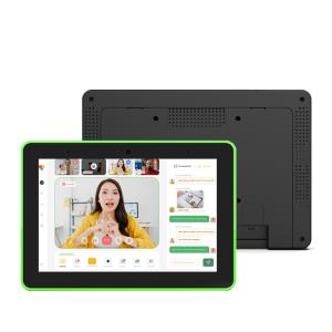 8インチ壁掛け業務用 タッチスクリーン POE NFC アンドロイドタブレットPC LEDライト付き デジタルサイネージディスプレイ ミーティングルーム予約シス