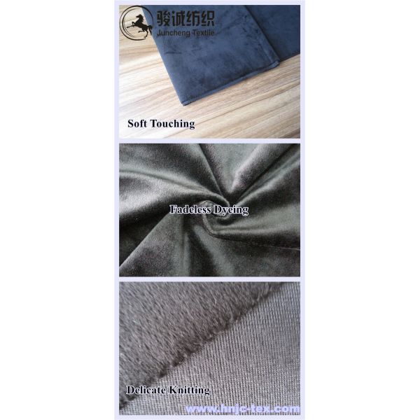 100% Polyester Warp Knit Super Soft Micro Velboa china manufacturer