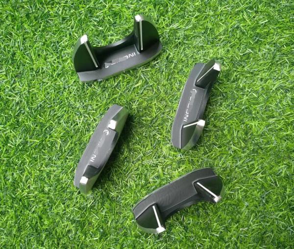 mallet golf putter,  golf head  ,  golf putter  ,  complete golf putter