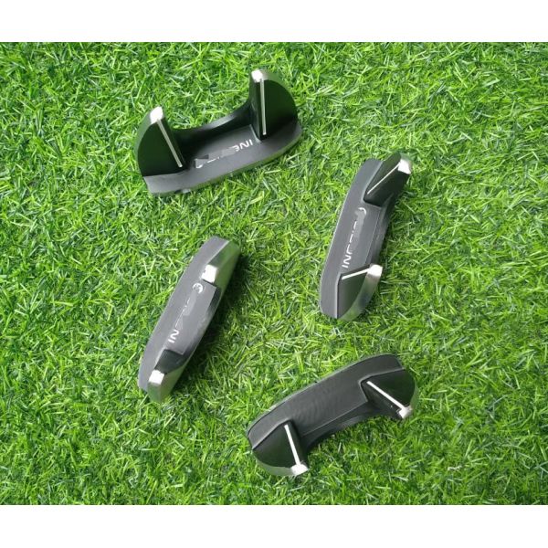 mallet golf putter,  golf head  ,  golf putter  ,  complete golf putter