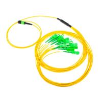 Manutenção programada 8 SC do fabricante do cabo de remendo da fibra ótica de 12 24 48 núcleos - ligação em ponte de fibra ótica de MPO