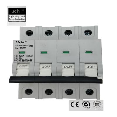 автомат защити цепи пульсации 4p 72mm, выключатель 400VAC скачка напряжения 40kA