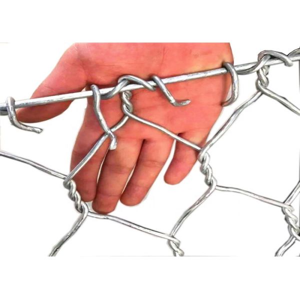2.8mm Galvanized Rock Filled Gabion Wire Mesh Baskets