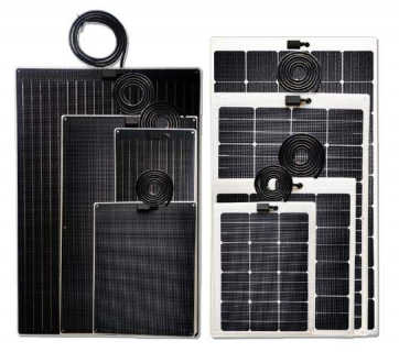 Painel solar antiderrapante semi-rígido de 150w painel solar monocristalino