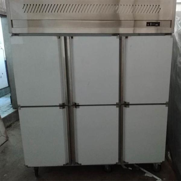 congélateur de réfrigérateur commercial d'acier inoxydable de la porte 880W 6
