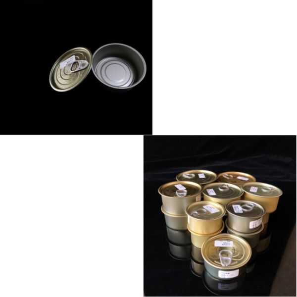 Thickness 0.18mm Cheese Meat Empty Aluminum Cans For Canning Food 80ml