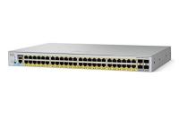 WS-C2960L-48PQ-LL Cisco Catalyst 2960L Switch 48 puertos GigE PoE+ 4x10G SFP+ Lan Lite