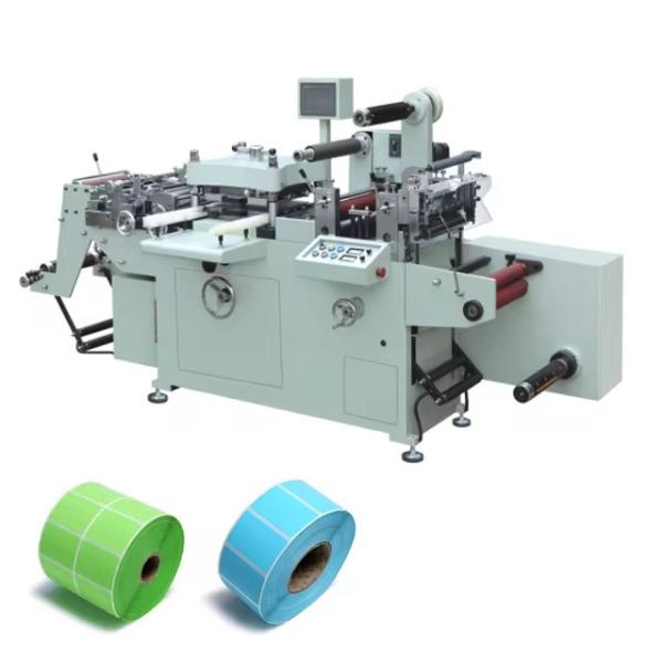 Machine de découpage de laser de label à grande vitesse automatique