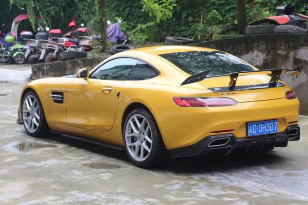 For Mercedes AMG GT Carbon Fiber Body Kit AMG GT Carbon Fiber Front Lip Diffuser Spoiler