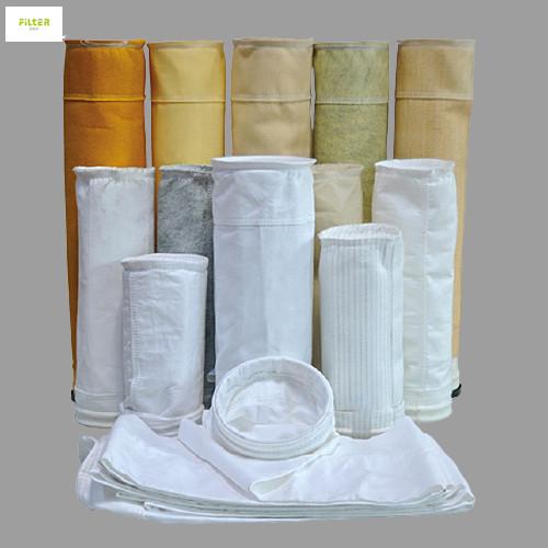 saco de filtro de alta temperatura do coletor de poeira de 500gsm Aramid (Nomex)