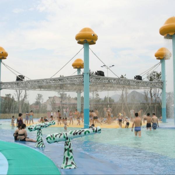 Equipamento de aço do parque da água do jogo do Aqua do mundo das medusa estruturas aquáticas do jogo do grande