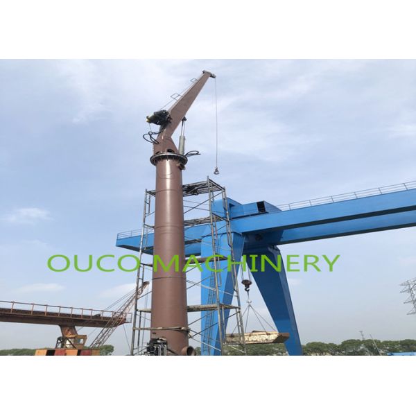 Hydraulic Telescopic Boom Deck Offshore Pedestal Crane