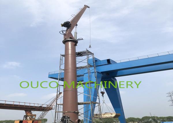 Hydraulic Telescopic Boom Deck Offshore Pedestal Crane