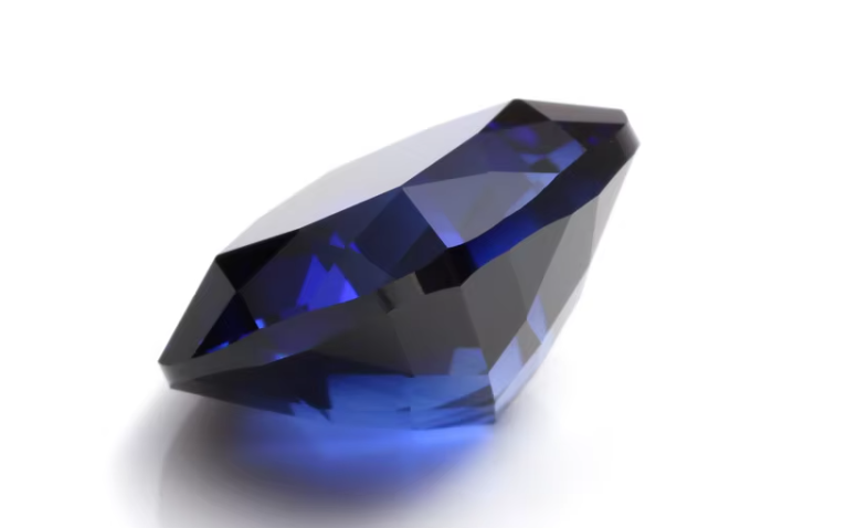 Уникальный мойсанит синтетический сапфир камень подушка резка 34# Синий корунд свободный драгоценный камень для изготовления ювелирных изделий