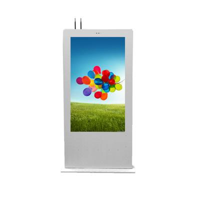 Custom 75 Inch Outdoor Touch Kiosk Sun Readable 1000 - 2000 Nits Brightness