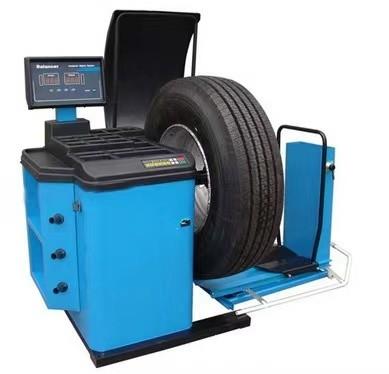 220v Computerised Heavy Duty Tire Balancer Truck Wheel Balancer Tyre Balancing Machine