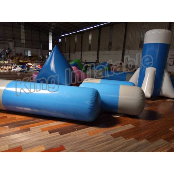 Jogos infláveis dos esportes do projeto original, Paintball inflável do depósito para jogos do obstáculo
