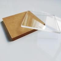 Feuille transparente en plastique de PMMA de couleur de feuille de miroir acrylique de coupe faite sur commande