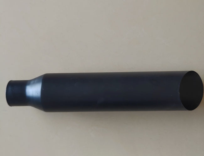 Чернота покрасила 20 резонатор шумоглушителя вытыхания дюйма 1.5mm