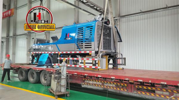 China fábrica de caminhão de bomba de concreto JIUHE bombas de concreto HBC100 sem caminhão bomba de concreto para venda