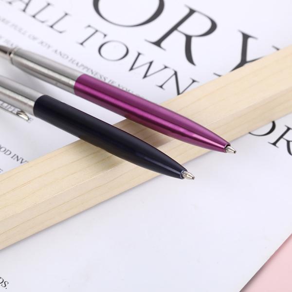 Multi Colored Metal Ballpoint Pen 1.0mm Tip 130mm Length