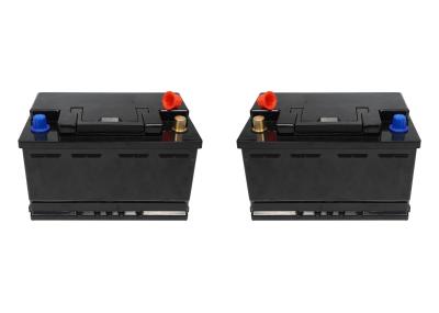 Bloco da bateria do fosfato 1024Wh 80Ah LiFePO4 do lítio de Bluetooth 12V