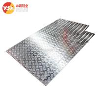 le plat à carreaux en aluminium 1050 de 3Bar 5Bar glissent non la feuille de relief en aluminium