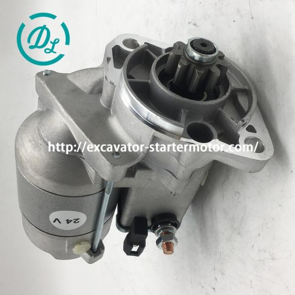 Arrancador de 24 voltios, 9 dientes, 2 KW, motor Kubota 42800-2030 para V2403 V2203