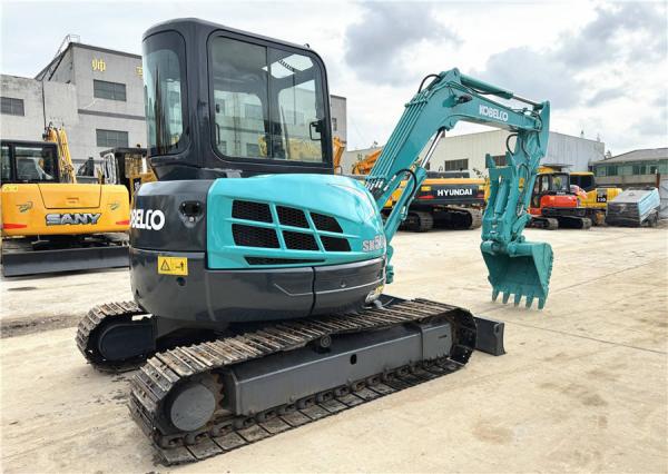 Excavatrice compacte Kobelco SK50SR d'occasion – Faibles heures, 37,5 CV