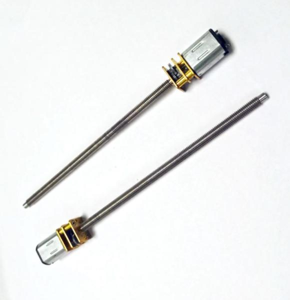 Faradyi Factory Direct Sale Super Long Thread N20 Click 3-12V High Torque Lead Screw Dc Gear Motor