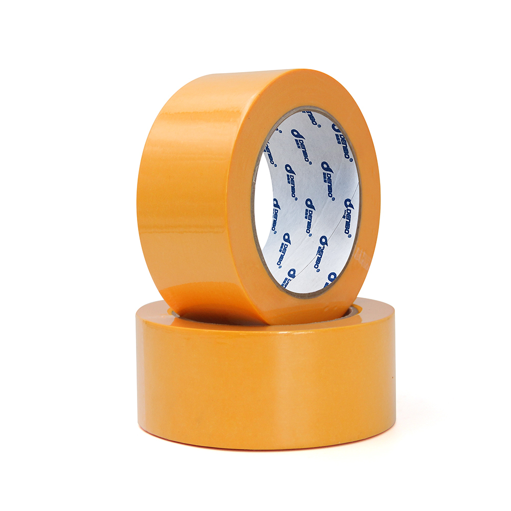 High quality for logo Adhesive tape Yellow Color Making Tape For Carton