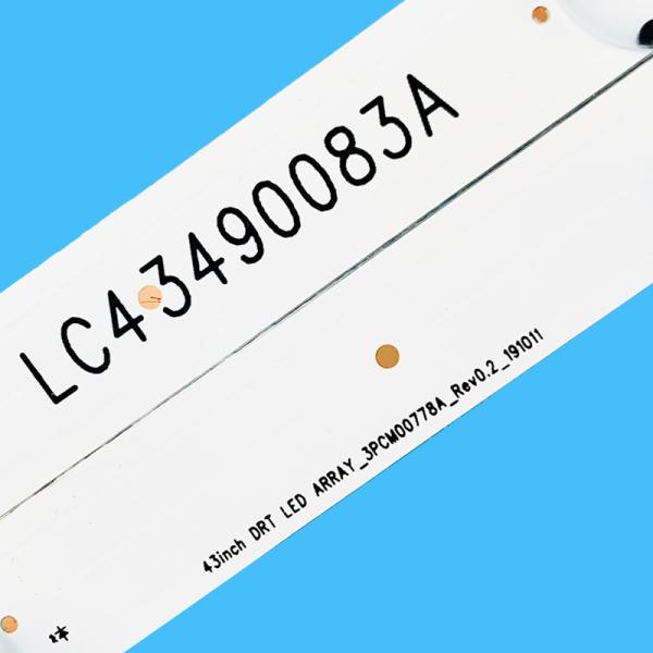 LC43490083A LED TV Backlight ARRAY-3PCM00778A-Rev0.2-191011