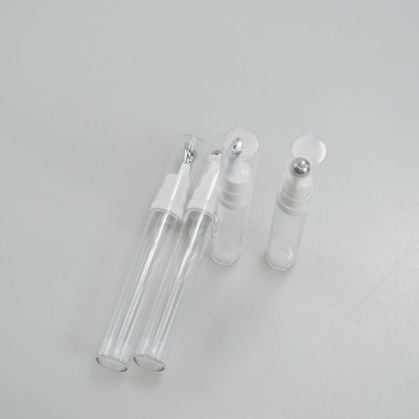 5ml 10ml AS Plastic Empty Airless Vacuum Pump Bottle for Eye Cream Customized Color