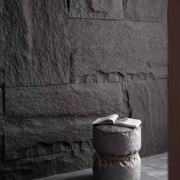 Искусственный ПУ Каменные стенные панели Каменный кирпич Внешняя стена Декоративная облицовка Огнестойкая поверхность из натурального камня