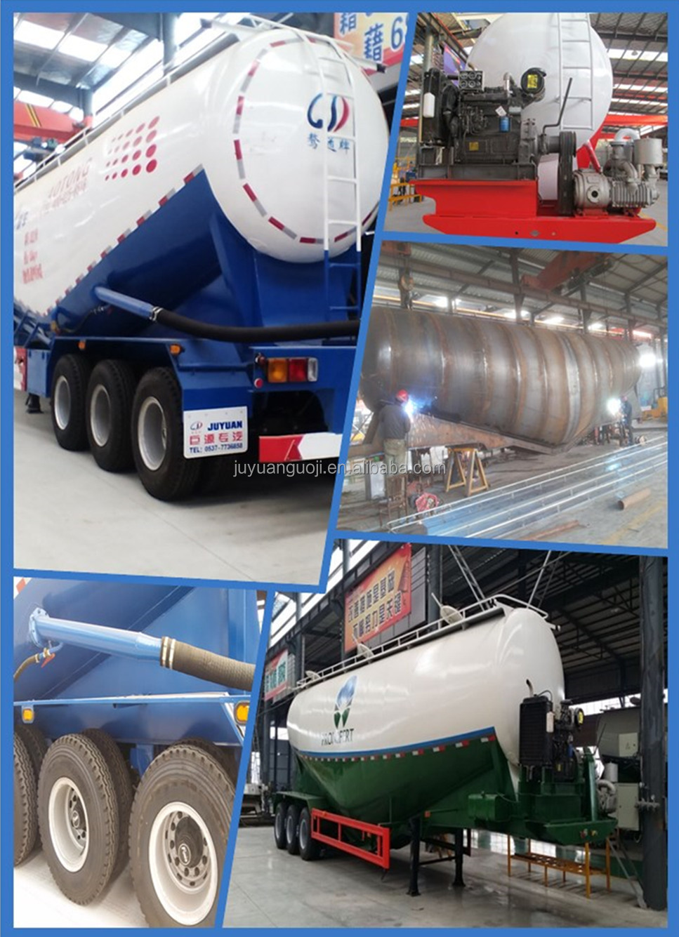 38м3 Сило/Танк для сухих цементов с максимальной полезной нагрузкой 30-50 т