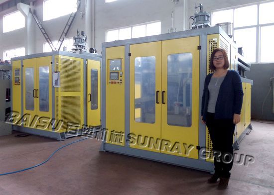 Car Water Tank Plastic Blow Moulding Machine All Electric Control SRB70S-1