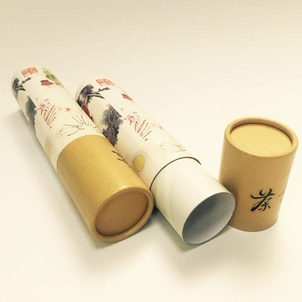 Push Up Lip Balm 185mm Length Cardboard Cylinder Packaging