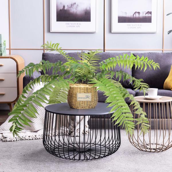 70cm Artificial Fern Tree Indoor Decor Living Room Evergreen Tropical Plant Custom Height
