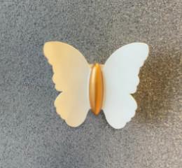Lumière murale en aluminium papillon extérieur