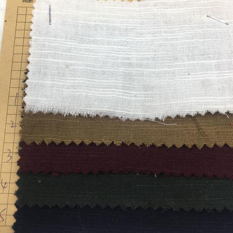 Breathable помытый финиш ткани 100% хлопок марли двойника муслина точный