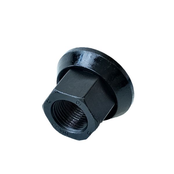 Zinc Plated Truck Nut Covers Black For Repair 35CrMo Material