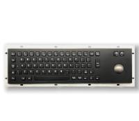 Stainless Steel Mechanical Industrial PC Keyboard With Trackball Maintenance Free