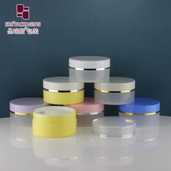 Green PP Plastic Jar 80g 100g 120g 150g 200g 300g 400g For Hair Care