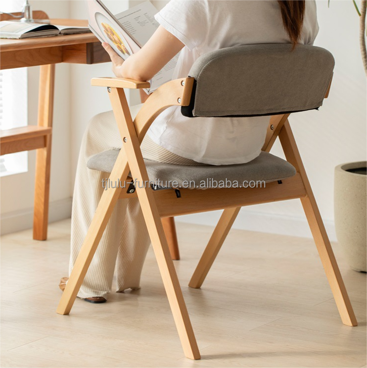 Modern Dining Room Chair Natural Solid Wooden Chairs For Restaurant General Home Furniture