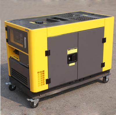 gerador silencioso trifásico do diesel 380v 10kVA
