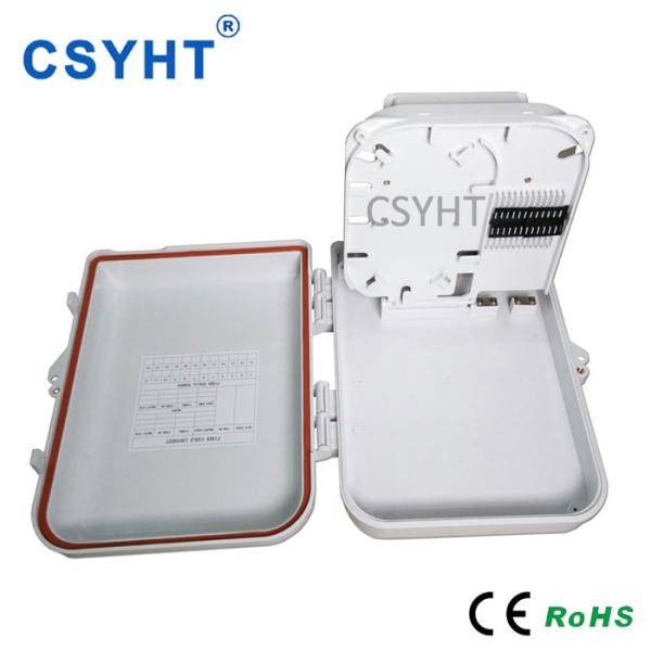 FC SC LC Adapter Fiber Optic Cable Junction Box 16 Core For Stainless Steel Tube Splitter