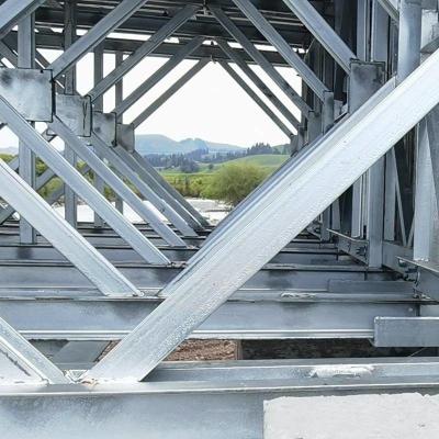 Portable Steel Truss Bridge Galvanized Construct A Bailey Bridge