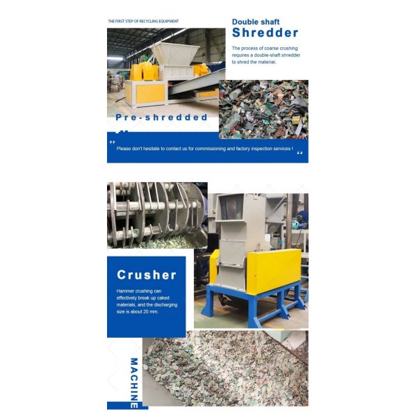 OEM E-waste Electronic Scrap Automatic Garbage Recycling Waste Sorting Plant  Line System