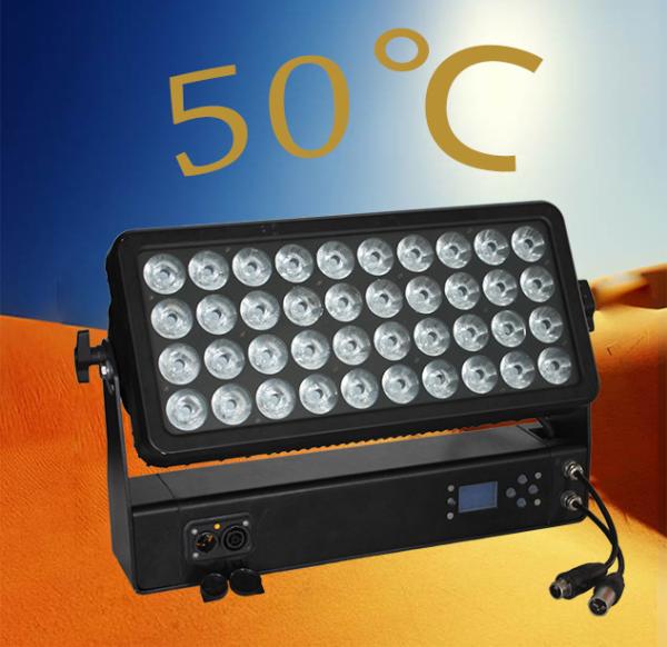 City Color Wash 400W Led Wall Washer Light RGBW 4in1 Aluminum Alloy IP65 DMX512